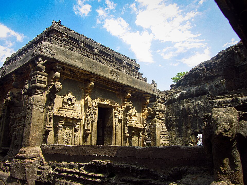 Landmark photograph of Ellora Caves
